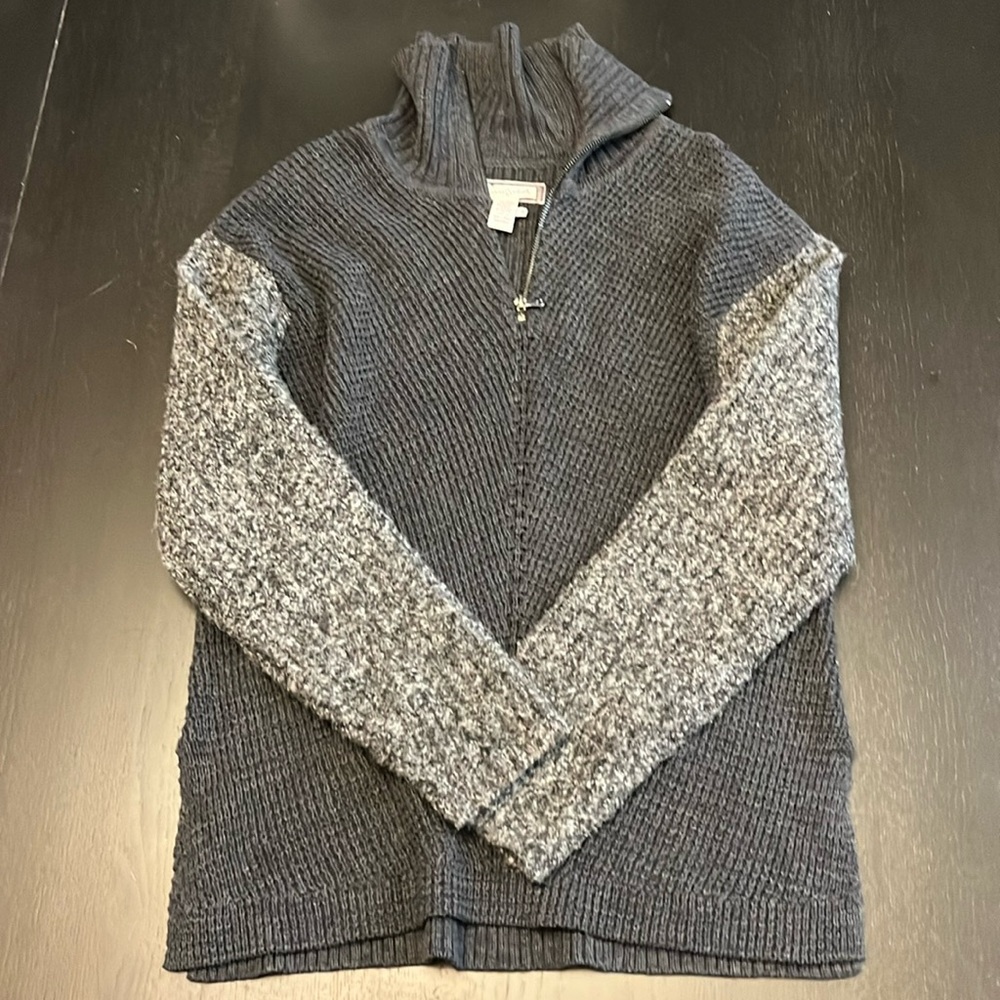 Carbon 2 Cobalt Men’s Size Medium 1/4 Zip Pullover Sweater
